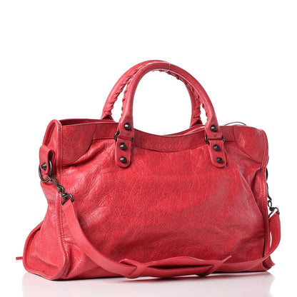 Balenciaga Agneau Classic Hardware City Rose Thulian 3 of 8