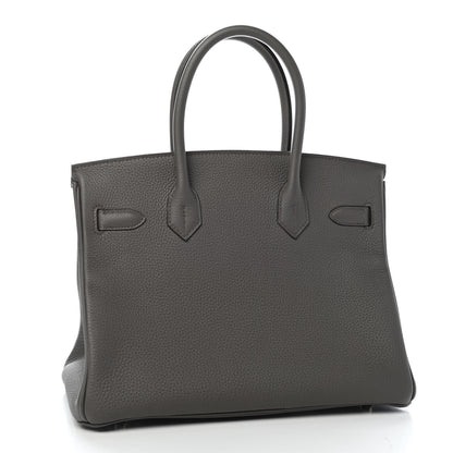 Hermes Togo Birkin 30 Etain 2 of 10