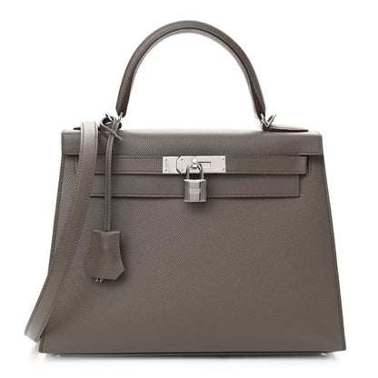 Hermes Epsom Kelly Sellier 28 Etain 1 of 15