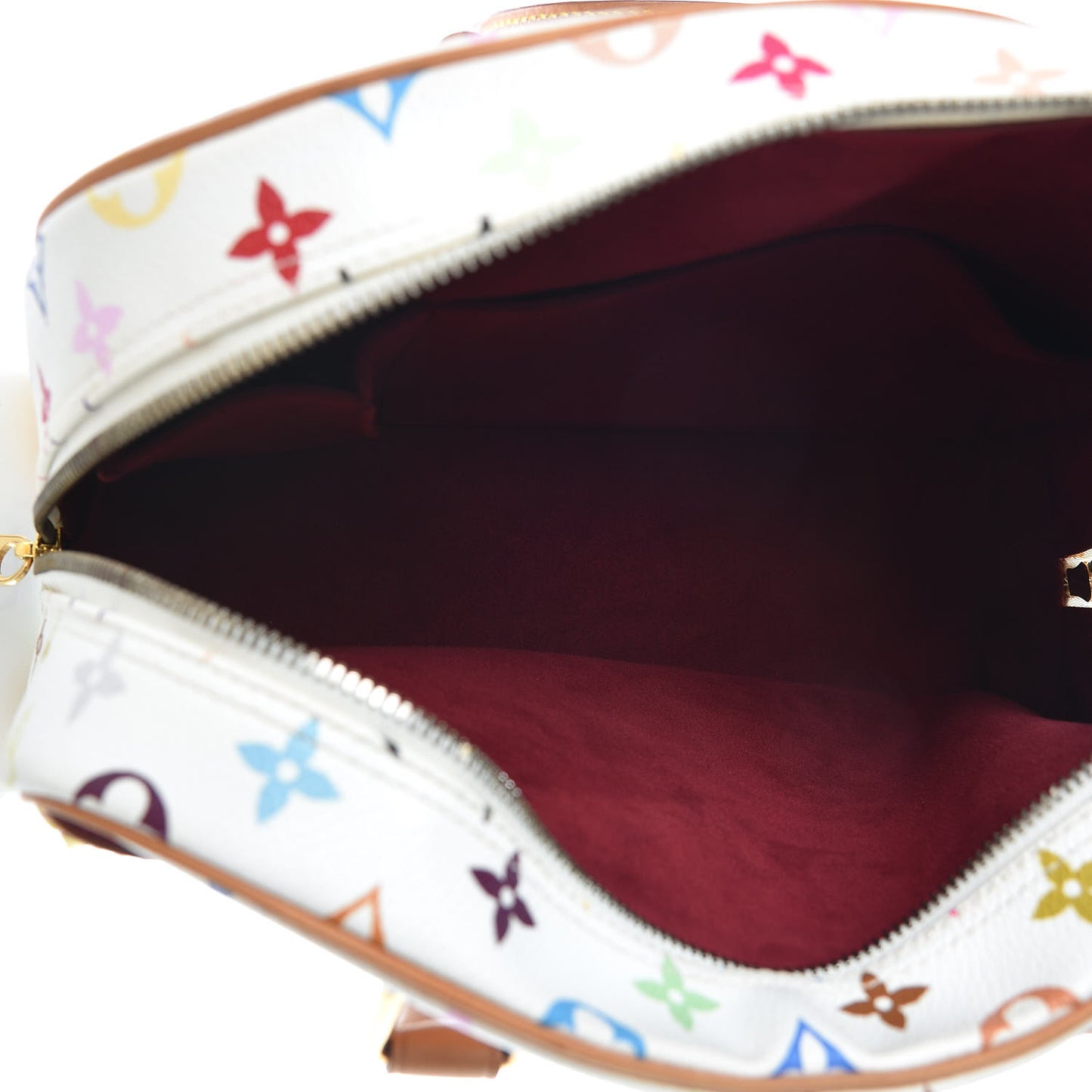 Monogram Multicolor Trouville White