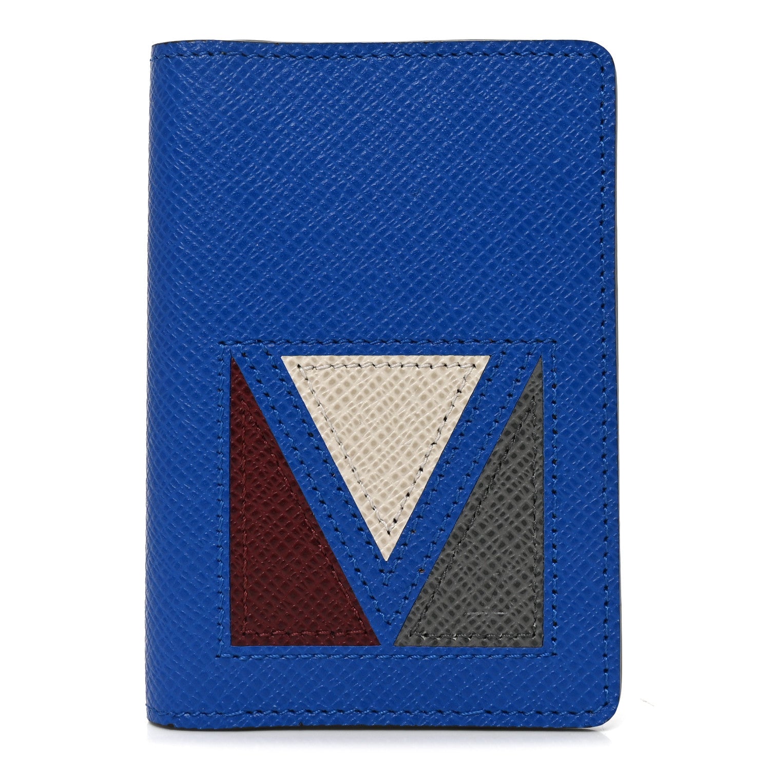 Louis Vuitton Taiga V Line Pocket Organizer NM Blue Multicolor 1 of 7