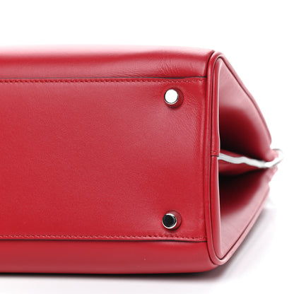 Gucci Shibuya Calfskin Medium Zumi Top Handle Bag Hibiscus Red 6 of 8