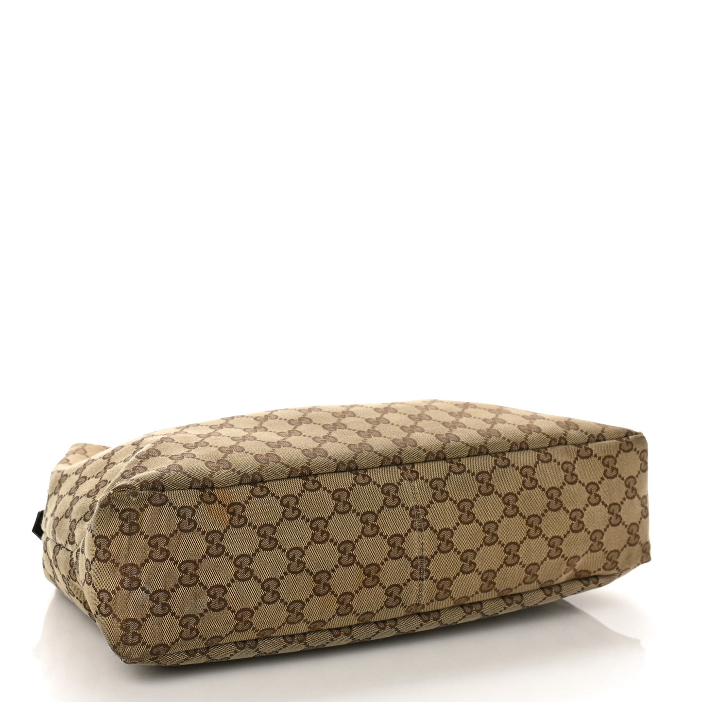 Monogram Medium Horsebit Chain Hobo Dark Brown