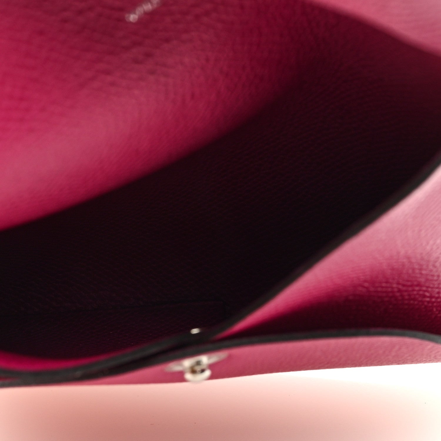 Hermes Epsom Bastia Coin Purse Rose Pourpre 9 of 14