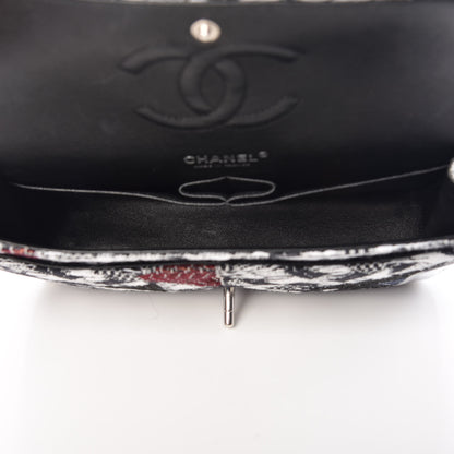 Chanel Tweed Silicone Braid Medium Double Flap Multicolor 5 of 8