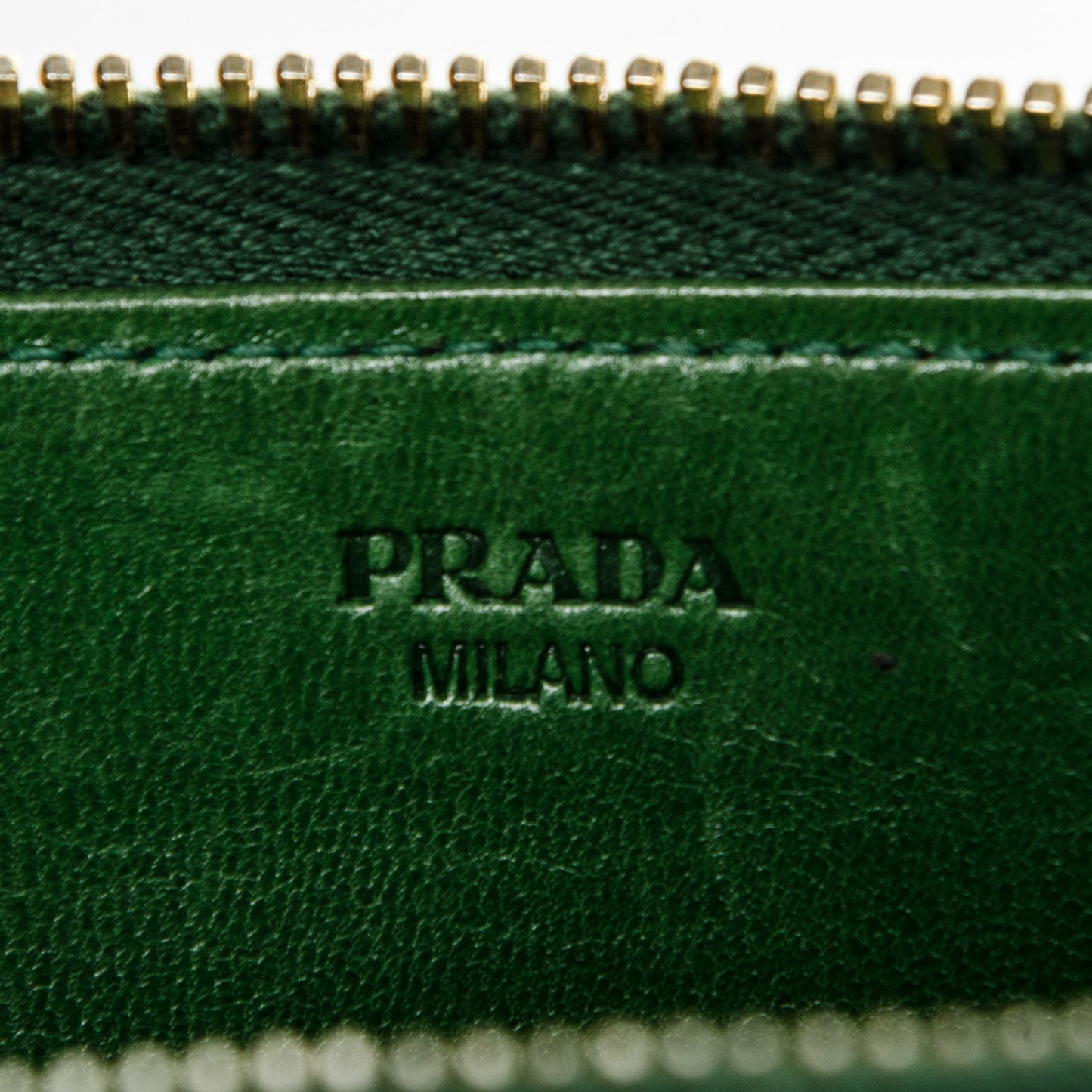 Vitello Shine Zip Around Wallet Edera