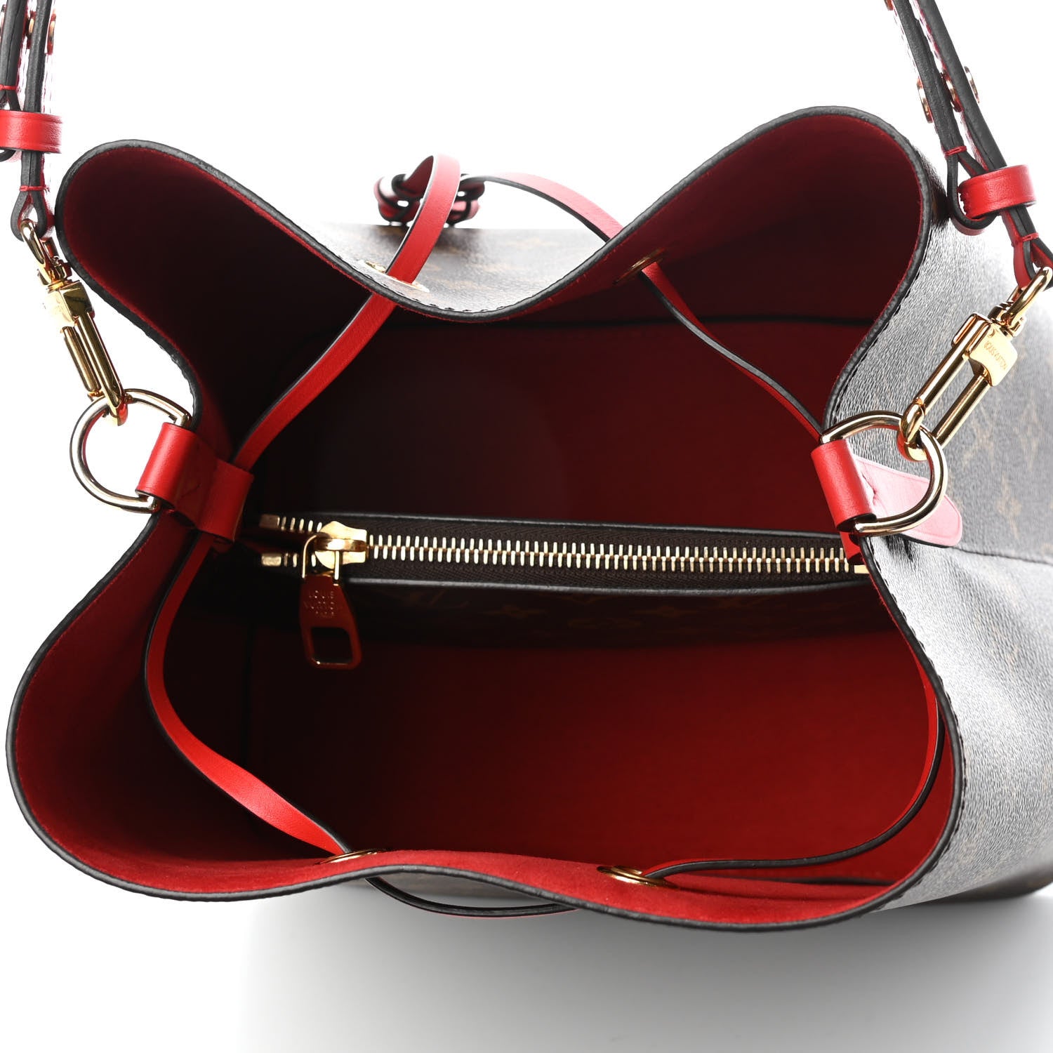 Louis Vuitton Monogram Neonoe MM Coquelicot 4 of 4