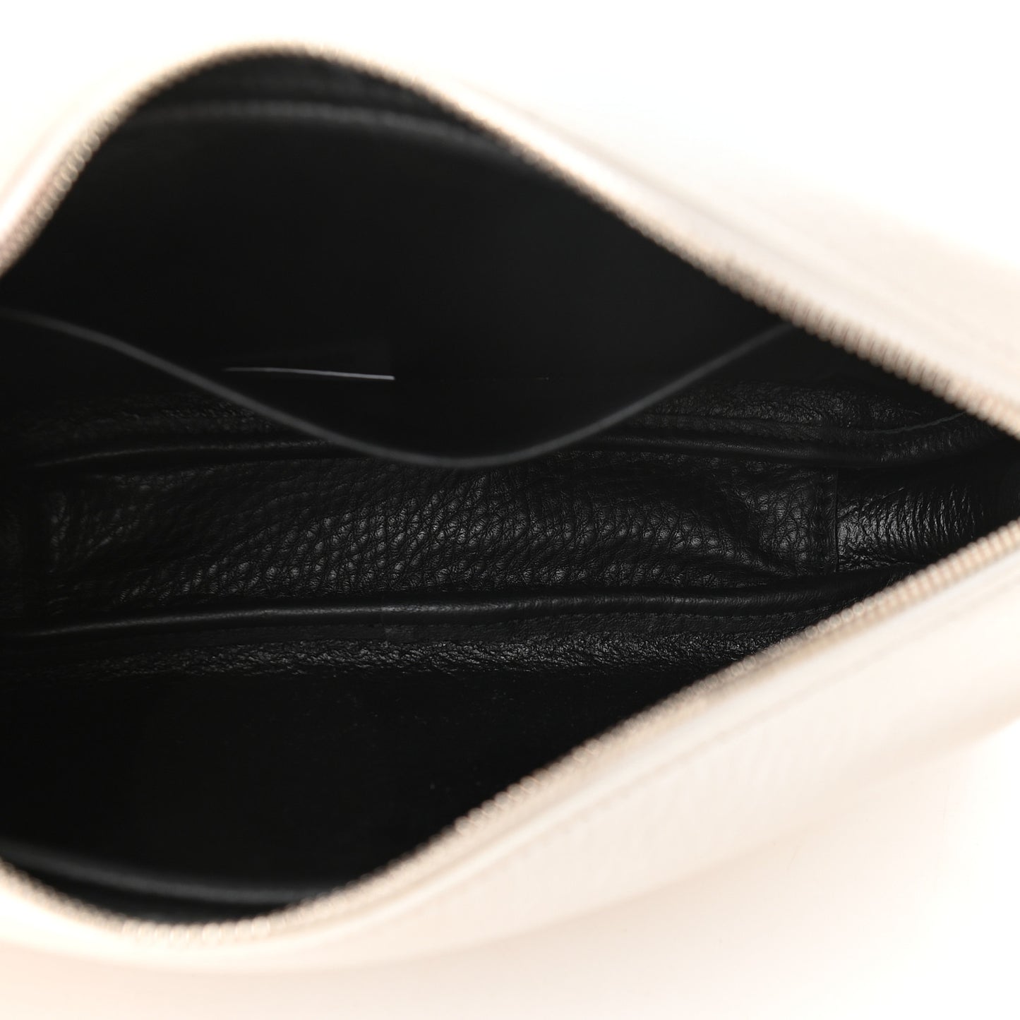 Calfskin Logo S Everyday Camera Bag White