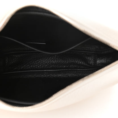 Balenciaga Calfskin Logo S Everyday Camera Bag White 5 of 9