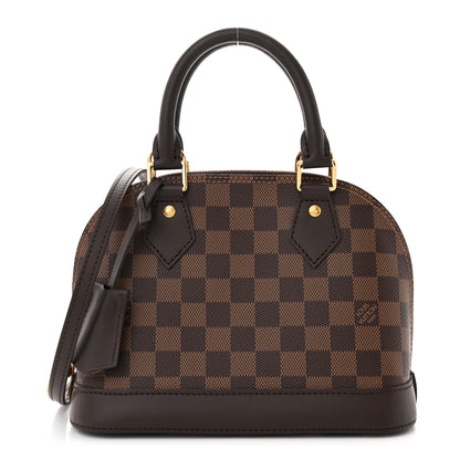 Louis Vuitton Damier Ebene Alma BB 1 of 10