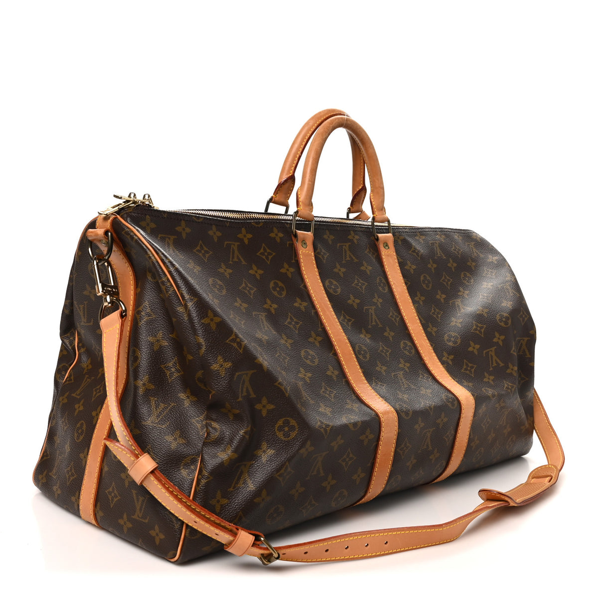 Louis Vuitton Monogram Keepall Bandouliere 55 2 of 9