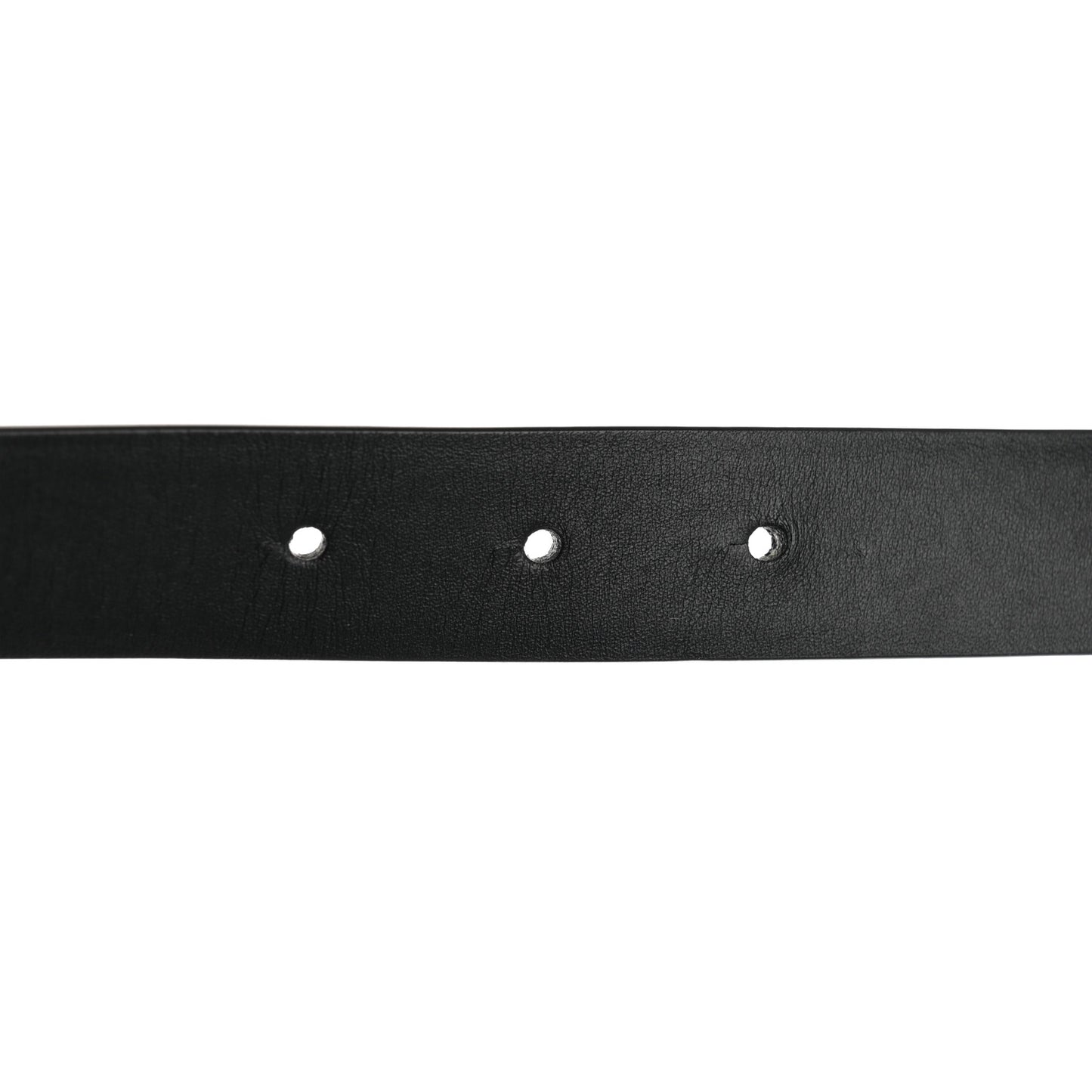 Calfskin Logo Belt 75 30 Black