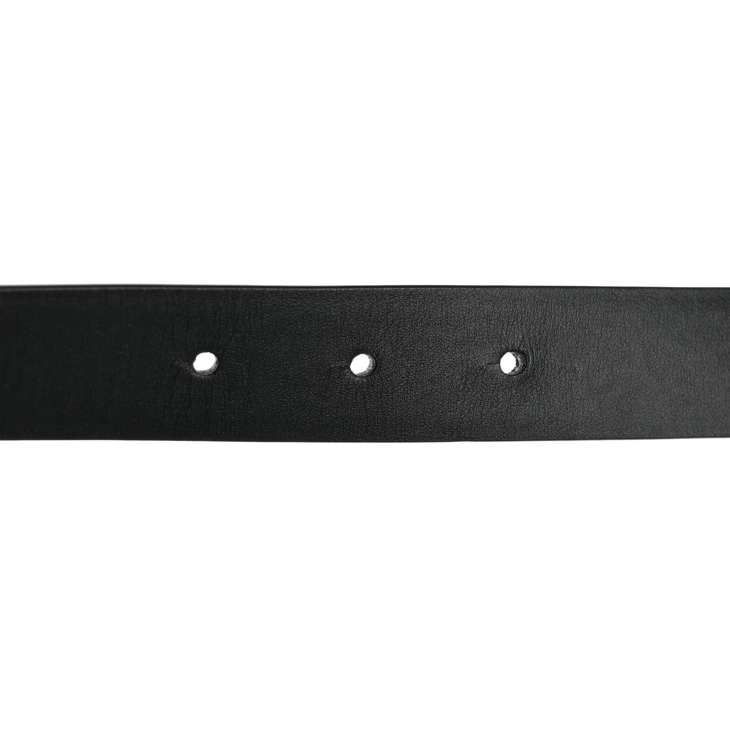 Chanel Calfskin Logo Belt 75 30 Black 4 of 6