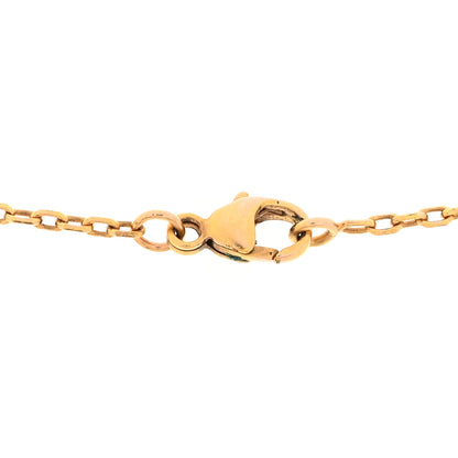 Hermes Lacquered Gold Pop H Pendant Necklace Rose Dragee 4 of 7