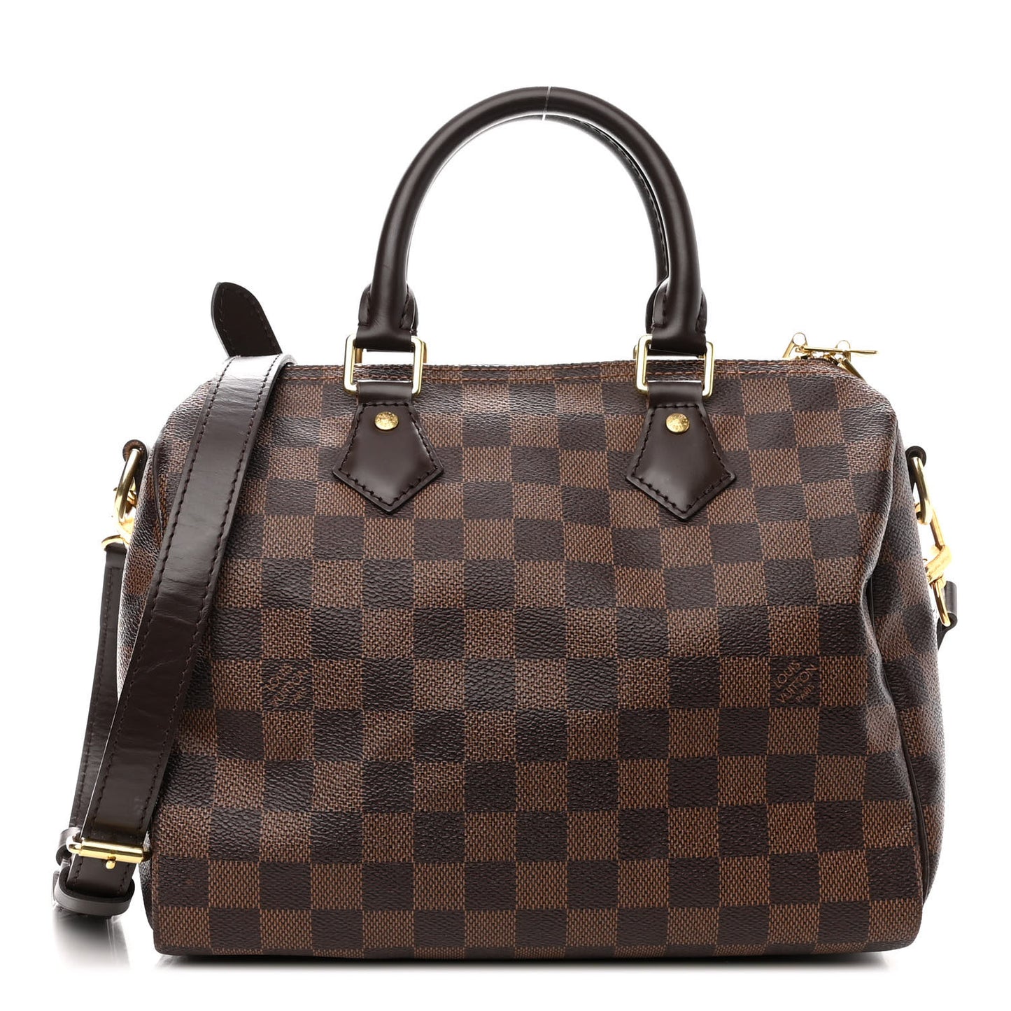 Damier Ebene Speedy Bandouliere 25
