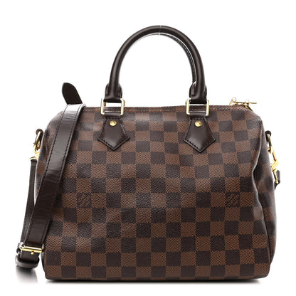 Louis Vuitton Damier Ebene Speedy Bandouliere 25 1 of 9