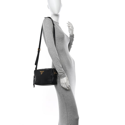 Prada Vitello Phenix Camera Bag Black 2 of 14