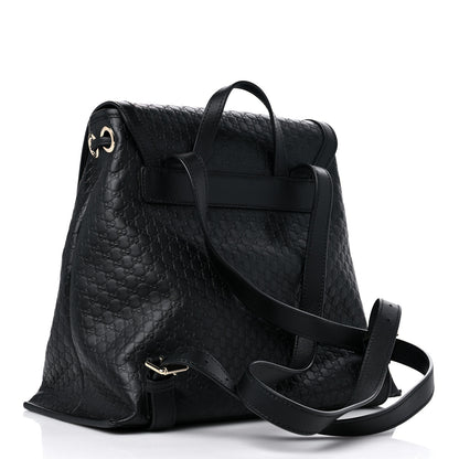 Gucci Microguccissima Drawstring Backpack Black 3 of 10