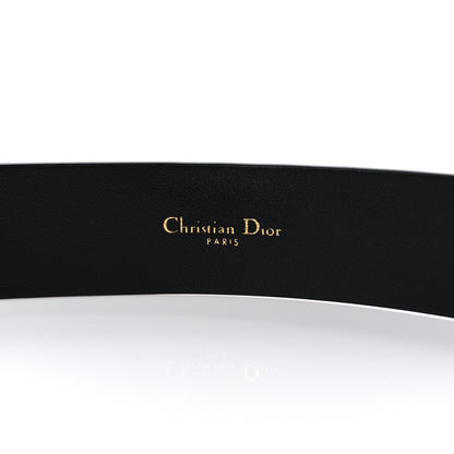 Christian Dior Calfskin 35mm Montaigne Belt 85 34 Black 4 of 6