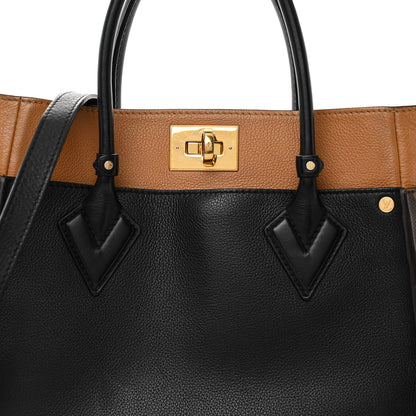 Louis Vuitton Calfskin Monogram On My Side Black 7 of 9