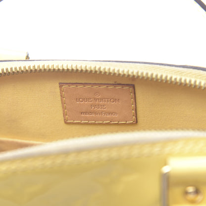 Louis Vuitton Vernis Alma BB Citrine 6 of 15