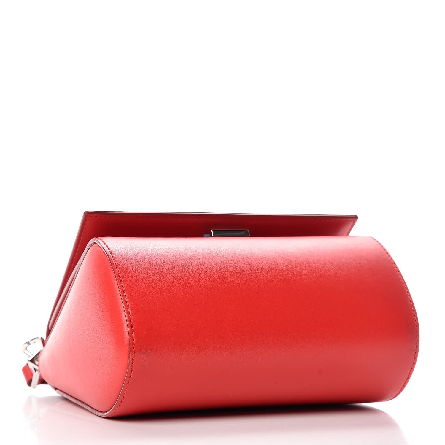 Givenchy Calfskin Mini Pandora Box Logo Strap Crossbody Bag Red 4 of 11