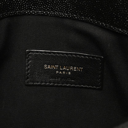 Saint Laurent Grain De Poudre Uptown Pouch Black 10 of 16