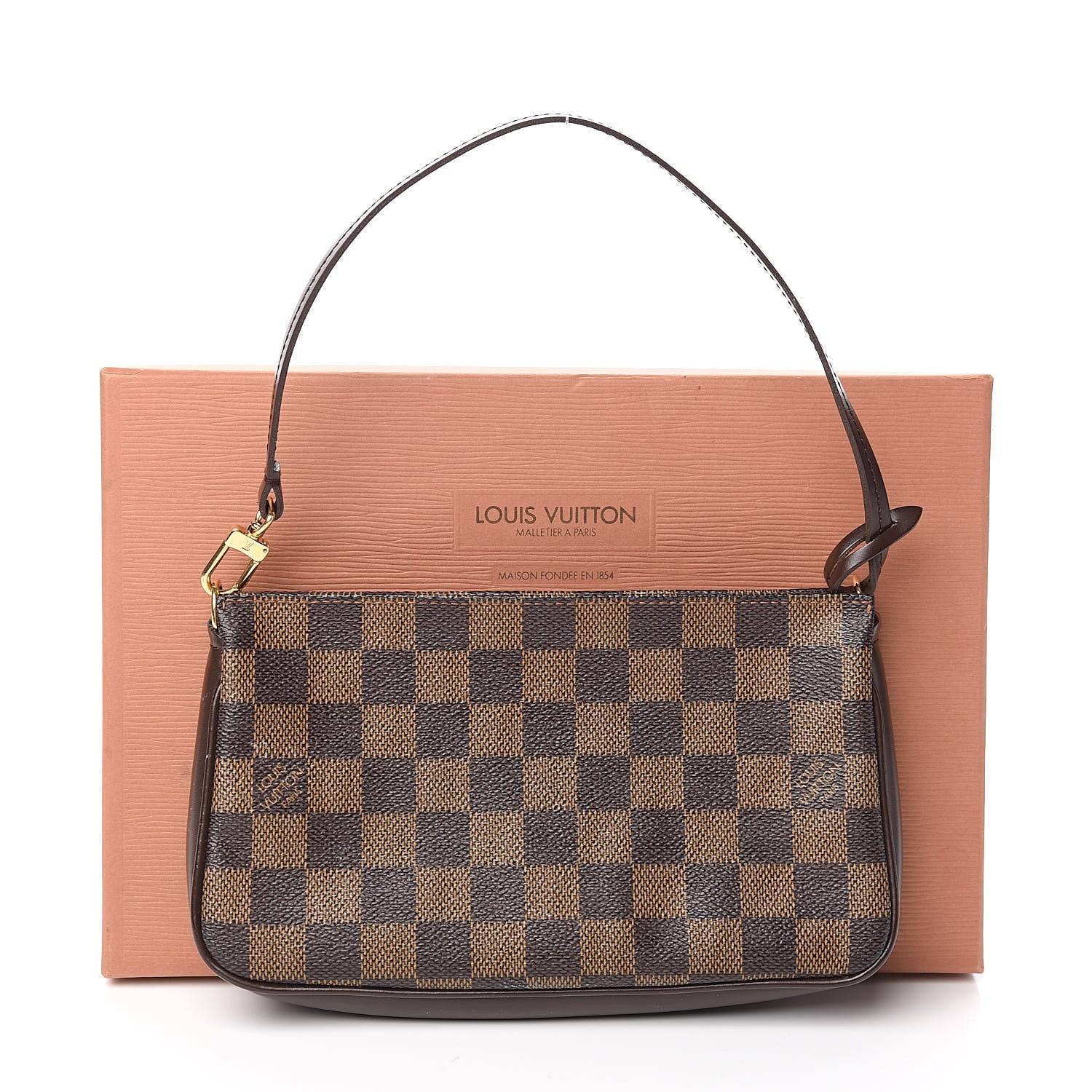 Louis Vuitton Damier Ebene Navona Pochette Accessories 12 of 12