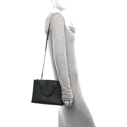Louis Vuitton Empreinte Monogram Giant Onthego PM Black 2 of 9
