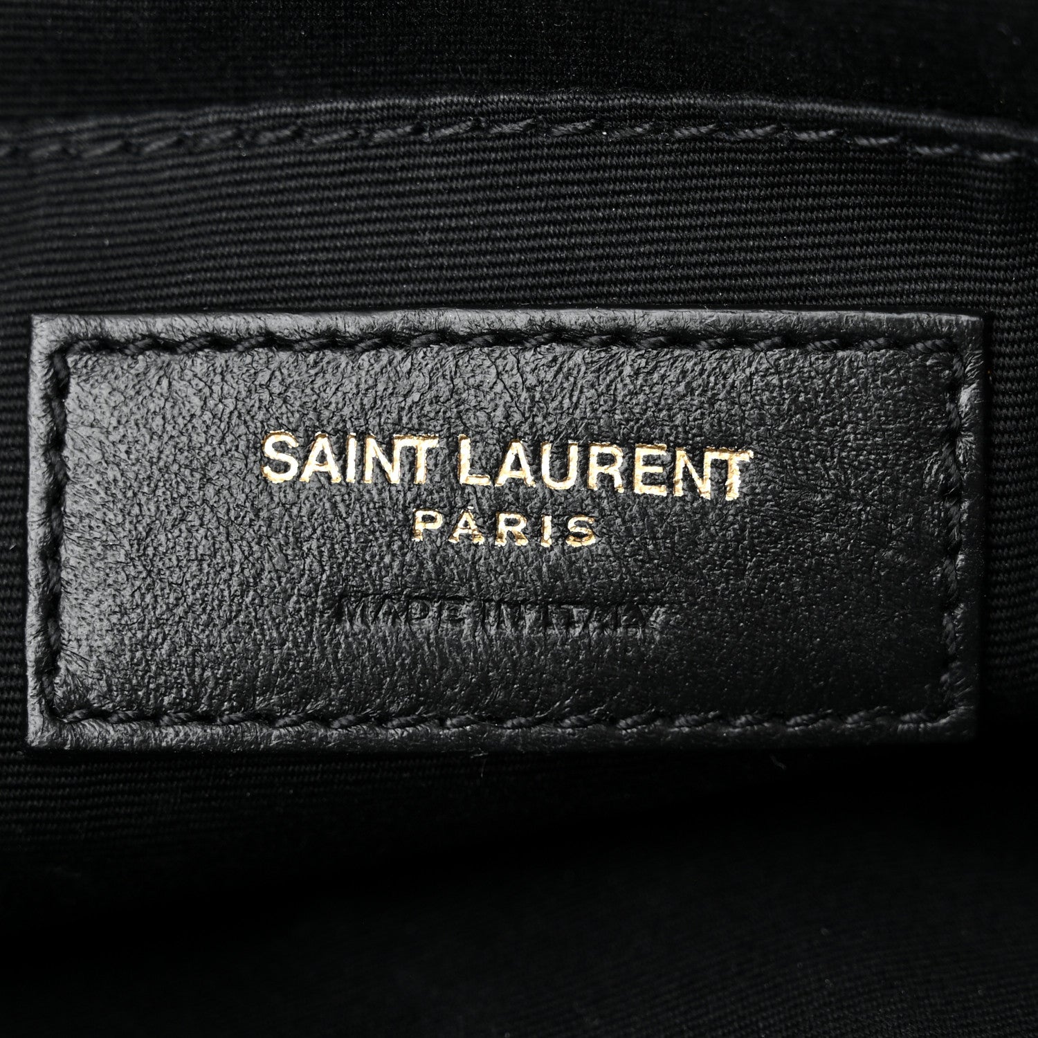 Saint Laurent Denim Quilted Monogram Round Crossbody Bag Rodeo Blue 6 of 10