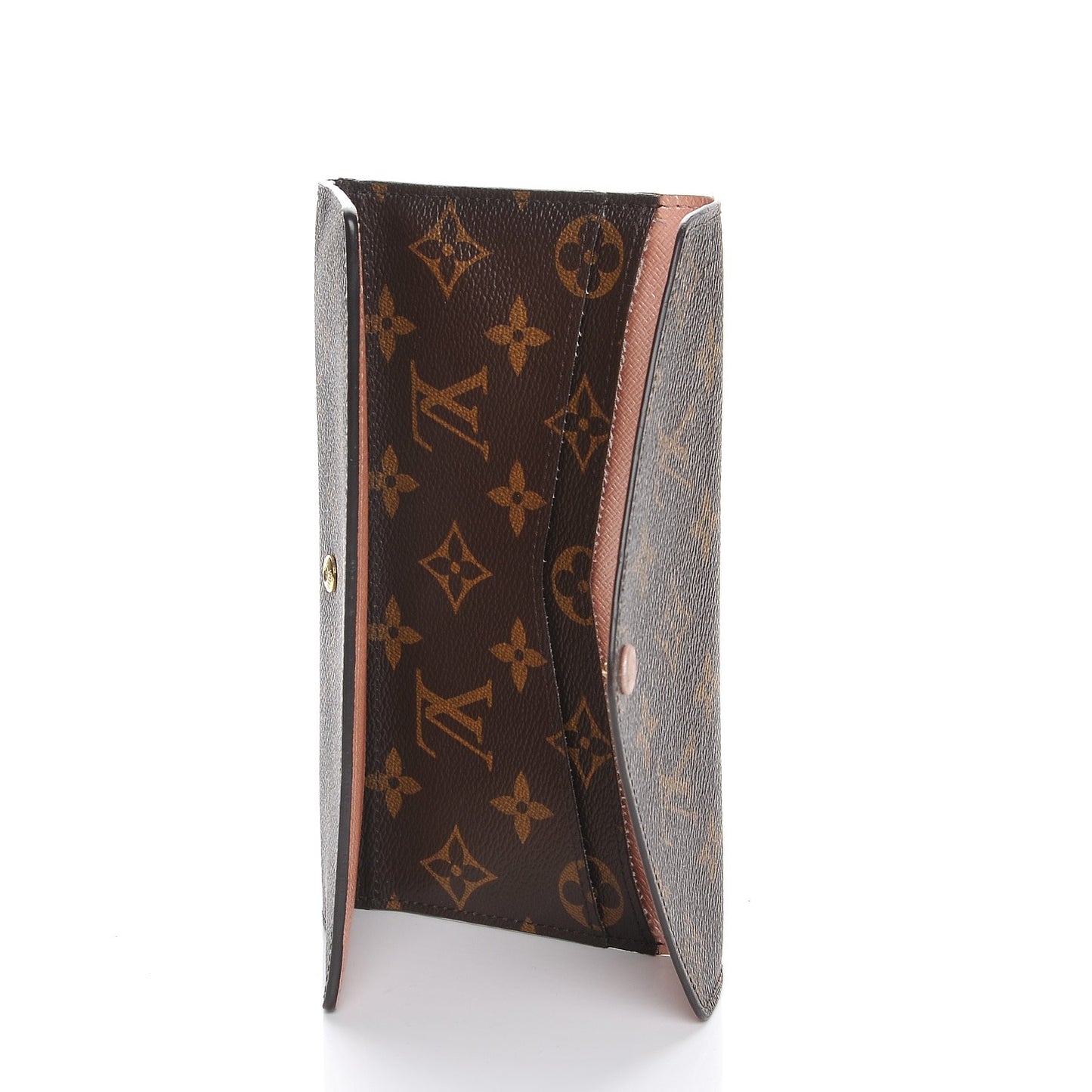 Monogram Josephine Wallet Rose Nacre