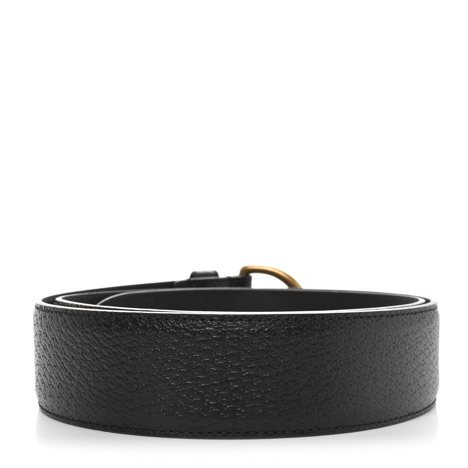 Gucci Textured Dollar Calfskin 40mm Belt 90 36 Black 2 of 5