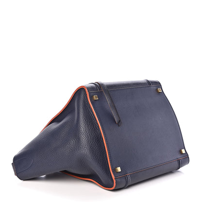 Celine Baby Grained Calfskin Medium Phantom Luggage Midnight 4 of 8