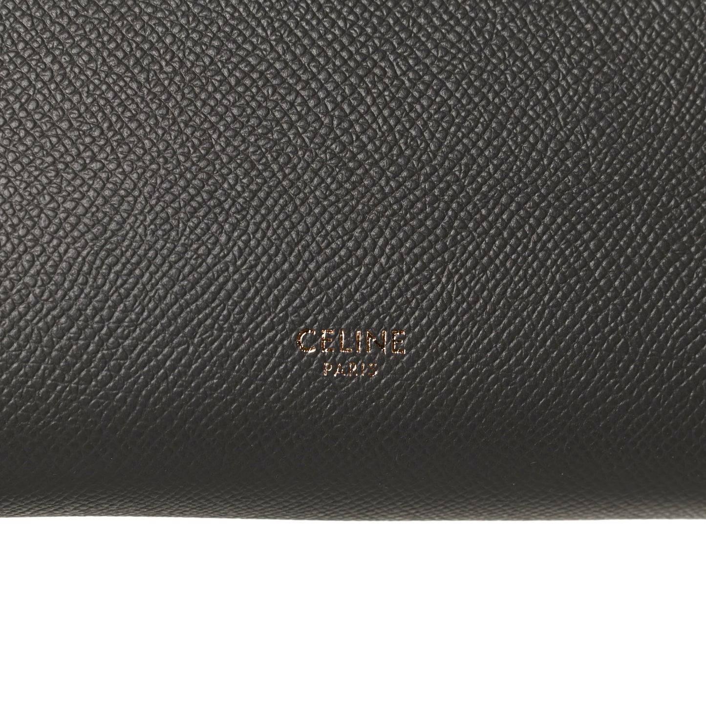 Grained Calfskin Nano Belt Bag Grey