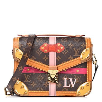Louis Vuitton Monogram Summer Trunks Pochette Metis 1 of 11