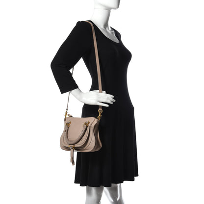 Chloe Calfskin Mini Marcie Satchel Nude 2 of 10