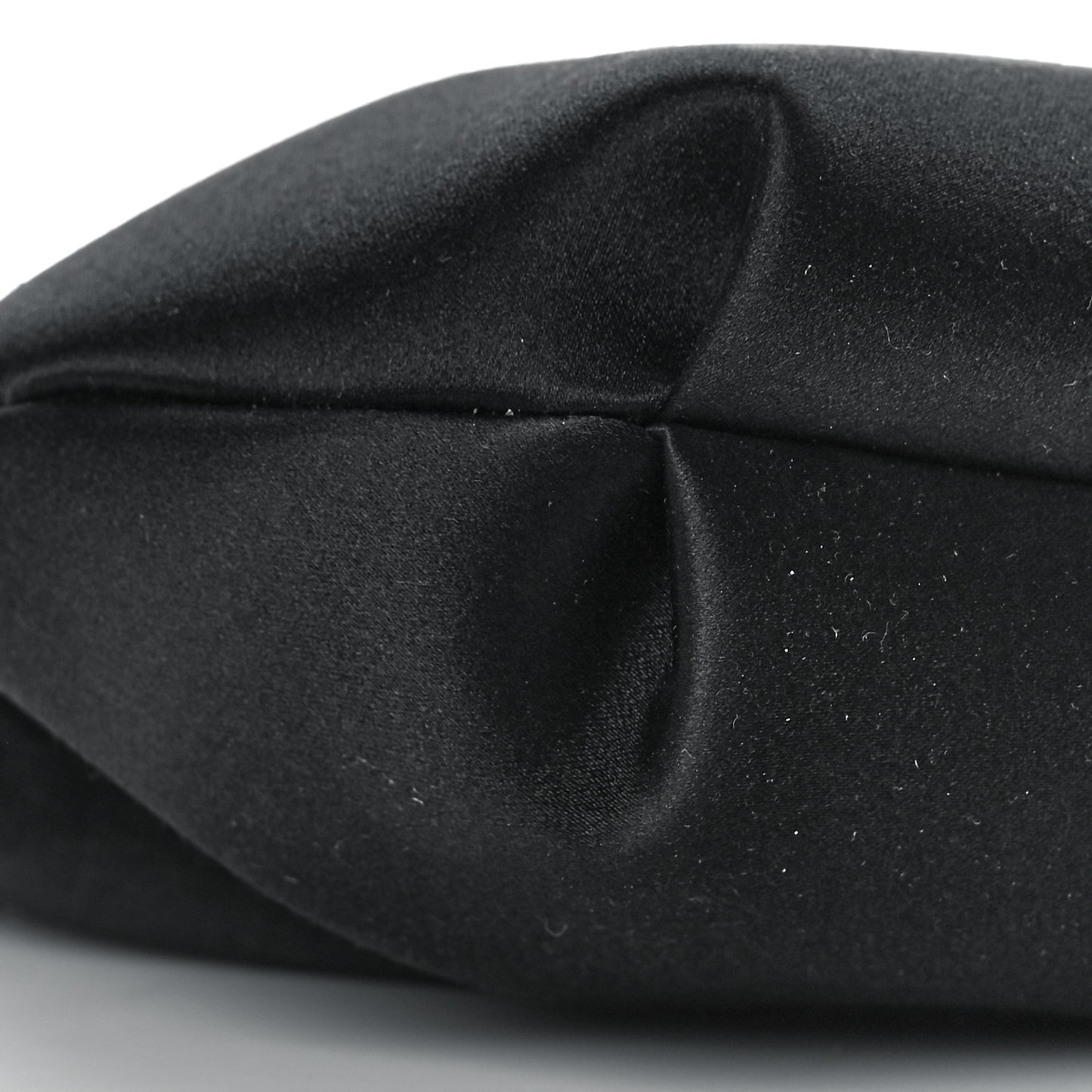 Satin Bonny Shoulder Bag Black