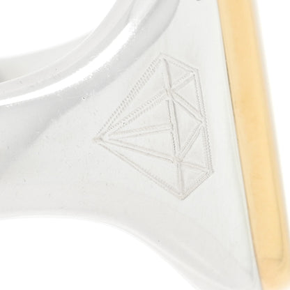 Tiffany Sterling Silver 18K Yellow Gold Signet Ring 60 9 5 of 7