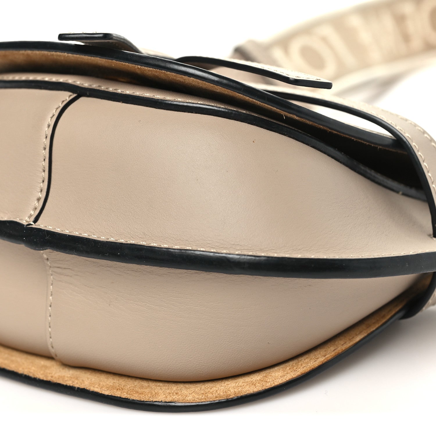 Loewe Calfskin Jacquard Mini Gate Dual Bag Sand 9 of 11