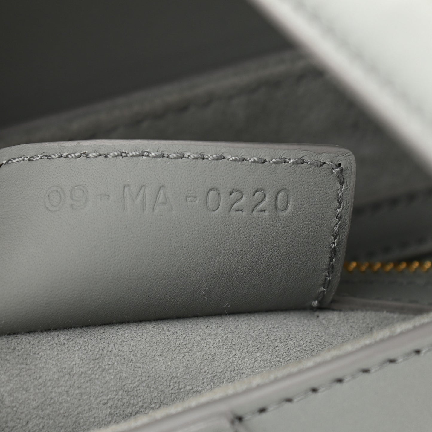 Ultra Matte Calfskin Saddle Bag Grey