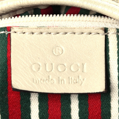 Gucci Monogram Medium New Britt Hobo Off White 6 of 11