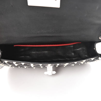 Valentino Garavani Lambskin Small Free Rockstud Spike Shoulder Bag Black 5 of 21