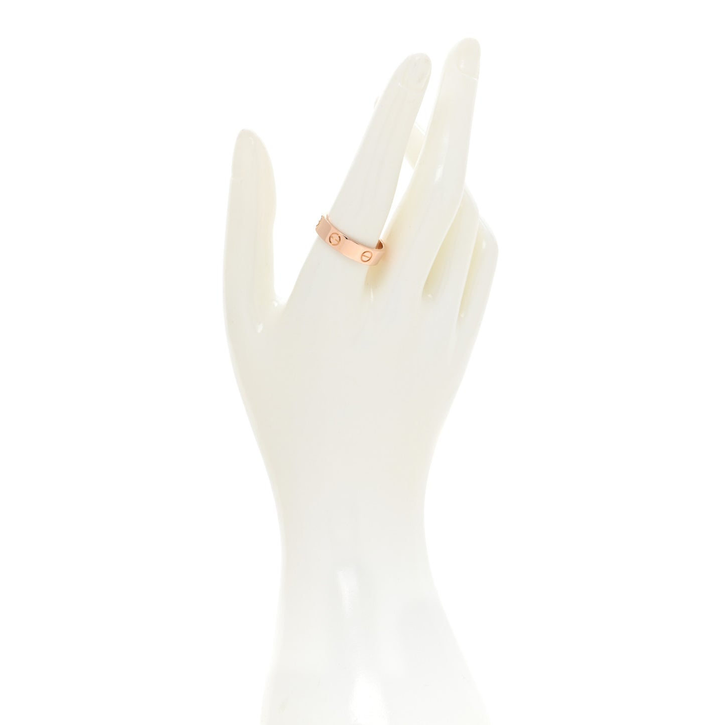 18K Pink Gold 5.5mm LOVE Ring 62 10