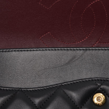 Chanel Lambskin Quilted Jumbo Double Flap Black 10 of 10