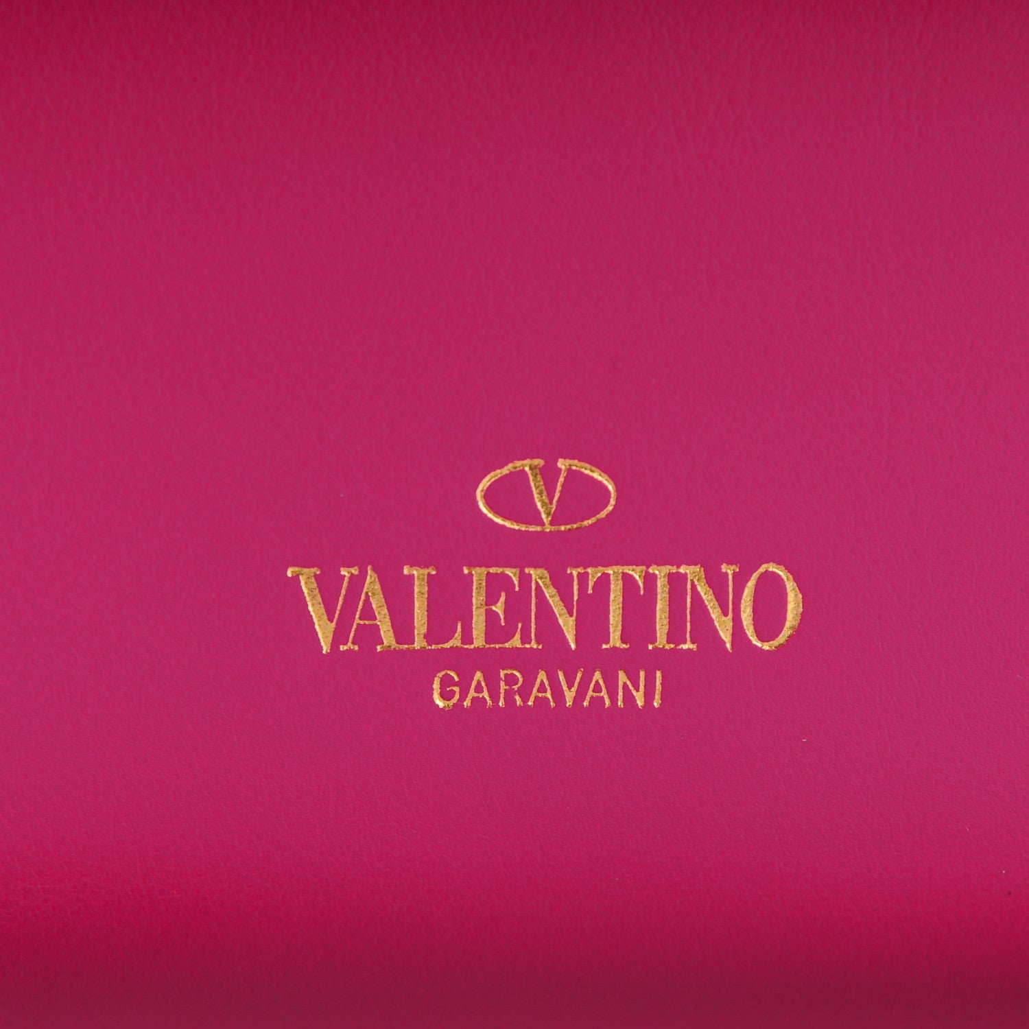 Valentino Garavani Vitello Bi-Color Small Rockstud Double Handle Tote Fuxia Black 6 of 8