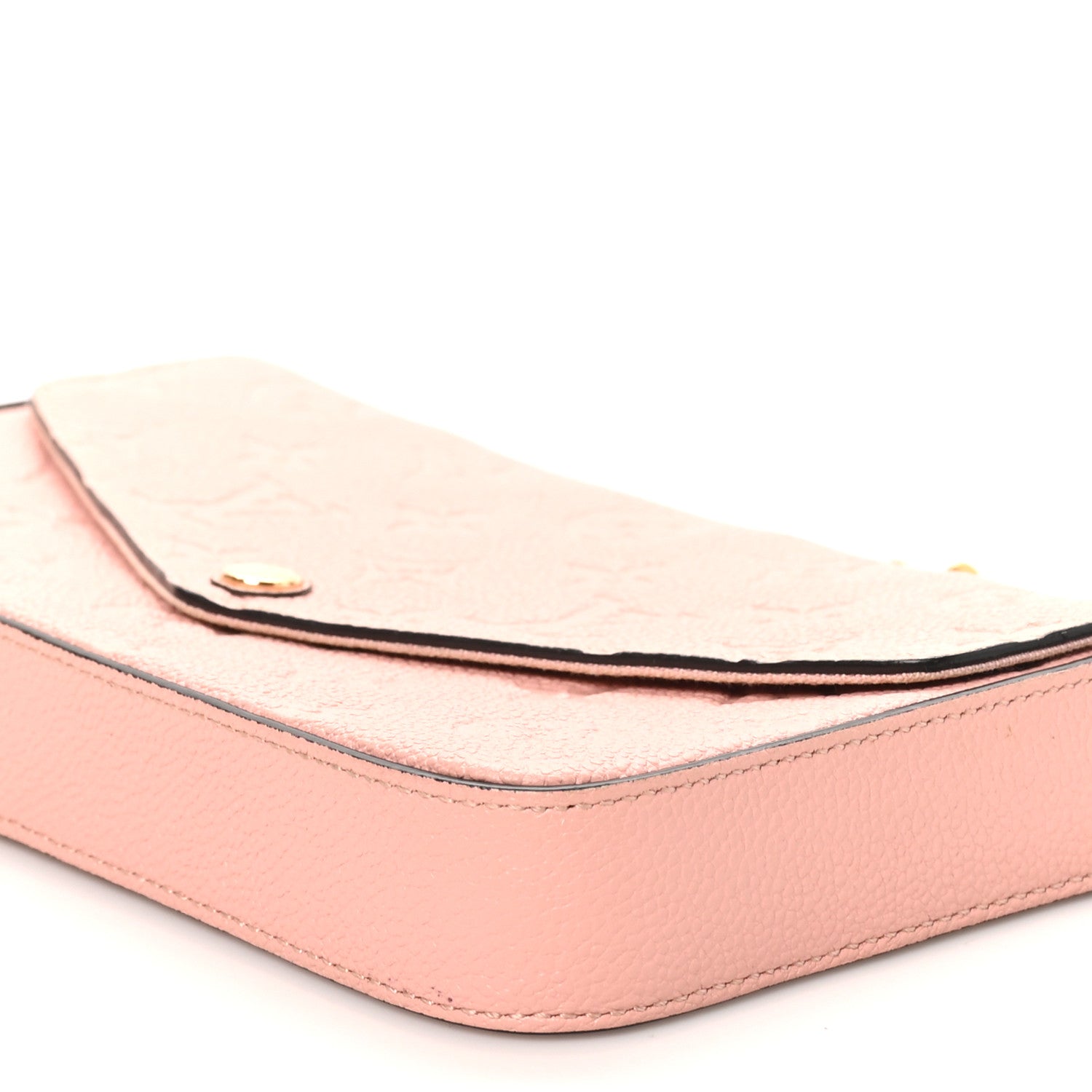 Louis Vuitton Empreinte Pochette Felicie Chain Wallet Rose Poudre 10 of 12