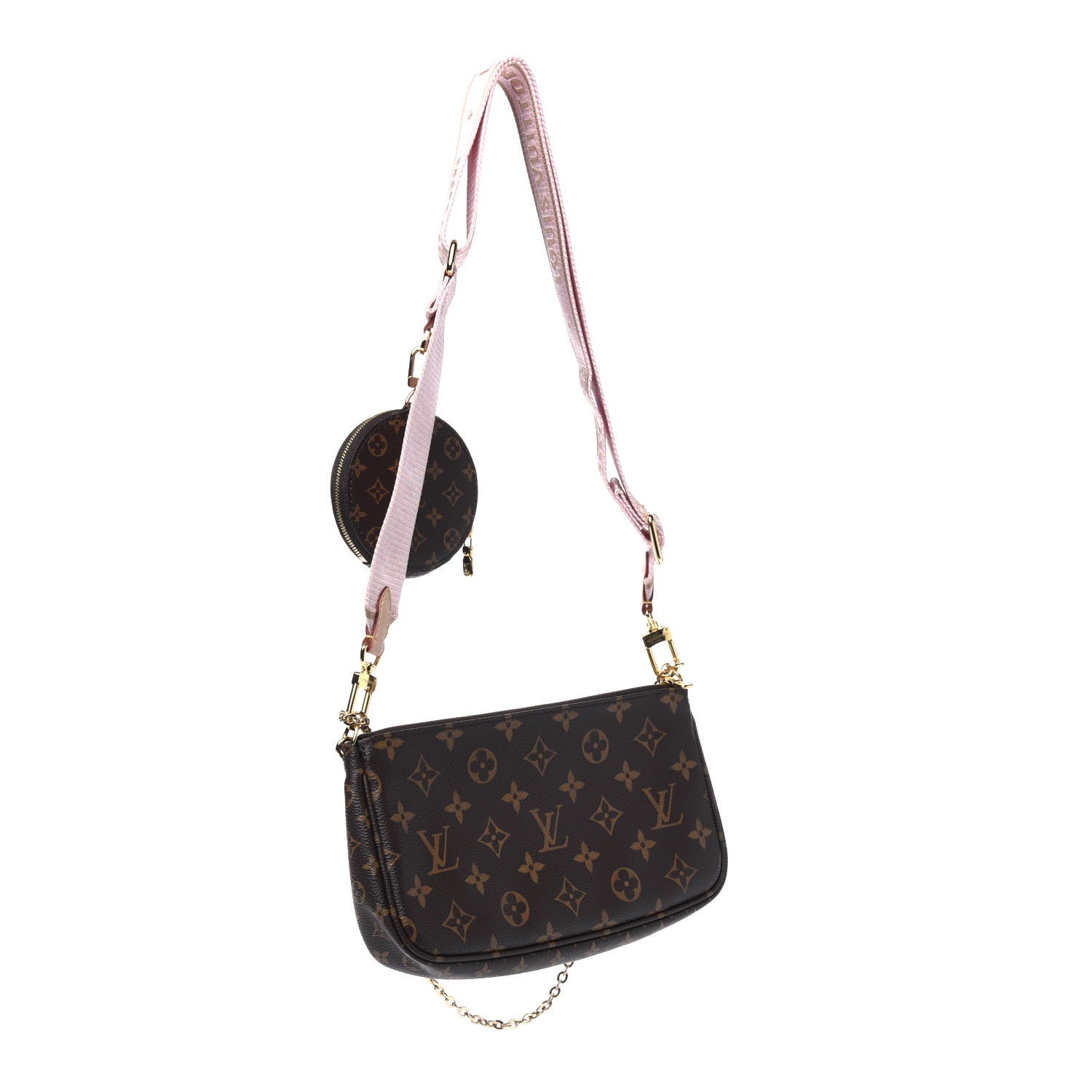 Louis Vuitton Monogram Multi Pochette Accessories Rose Clair 2 of 5