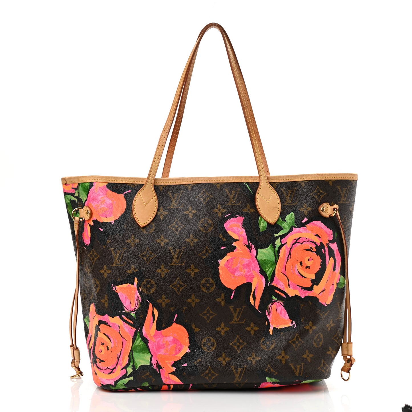 Monogram Roses Neverfull MM