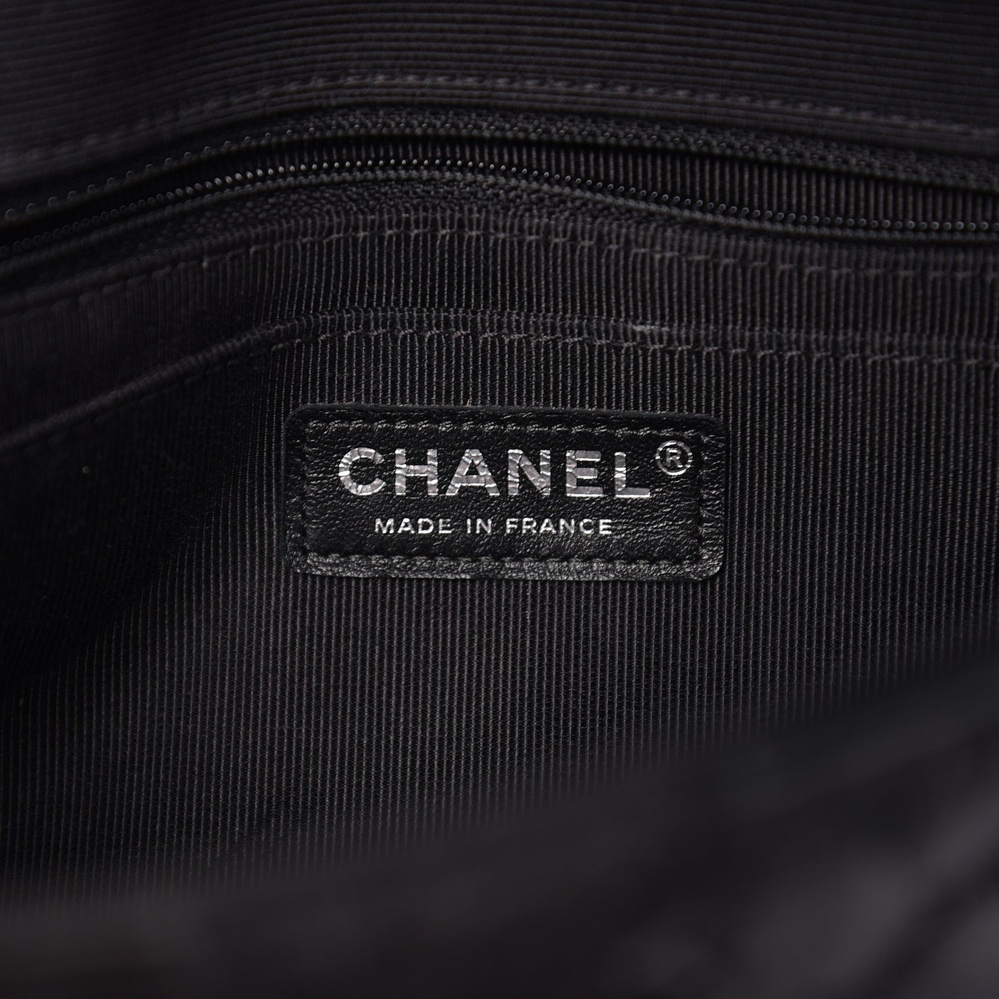 Tweed Patchwork Medium Single Flap Black