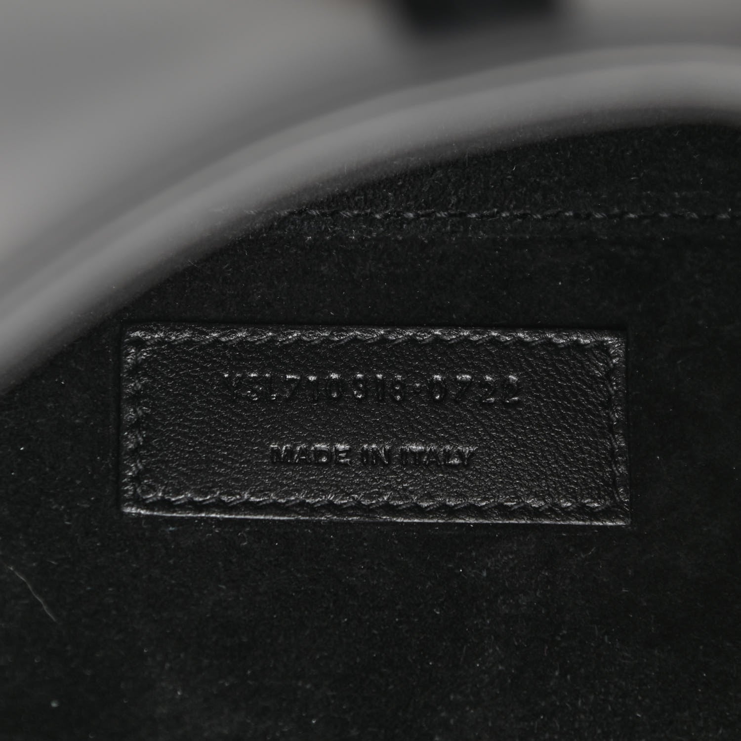 Saint Laurent Smooth Calfskin Le 5 A 7 Mini Hobo Black 7 of 8